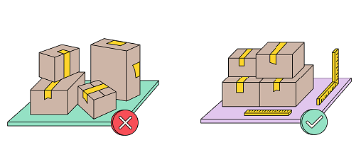 Схема измерения многоместных грузов