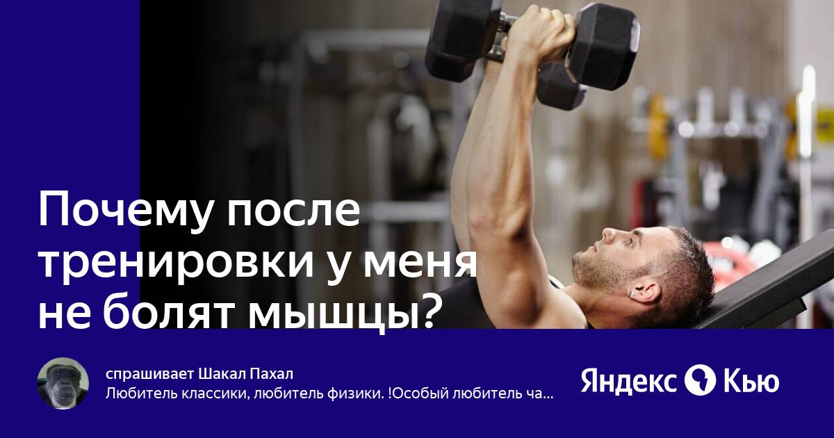 Почему после каждой тренировки болят мышцы. Почему после каждой тренировки болят мышцы